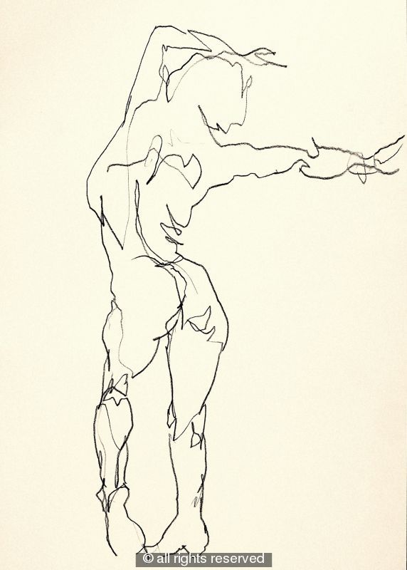 Razzmatazz A2 size original drawing No.29