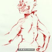 Ma Cherie A2 size original drawing gsk 046
