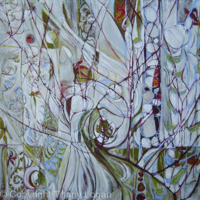 Hawthorn with Powder Blue