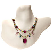 Multi-colour necklace