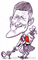 Groom Caricature