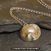 Personalised locket necklace