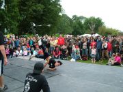 The Planet Hop crew busting out on the main stage