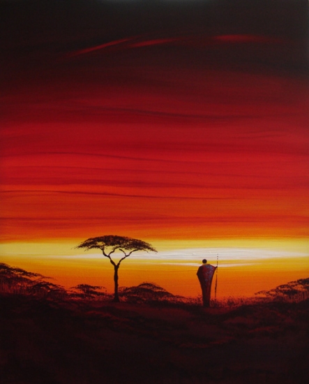 African dawn (Sold)