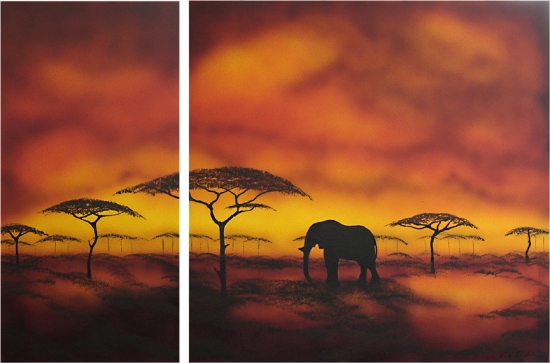 Serengeti solitude (Sold)