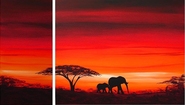 Elephant Dusk (Sold)