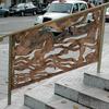 Hand rail Falmouth Moor