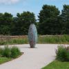 Giant verdigris pot