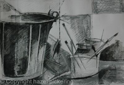 An Artists paraphernalia