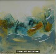 Surf-swirl, seaweed, tide-pools