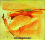 Green field, cliff top, Rossili