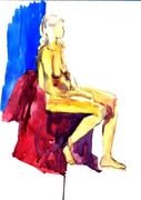 seated nude