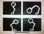 Black Face Mosaic