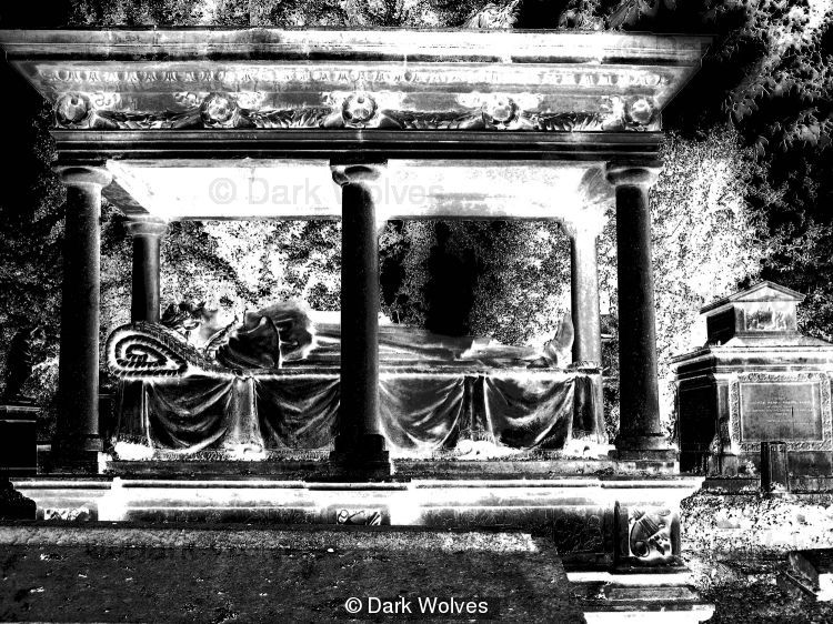 Tomb of an artist
