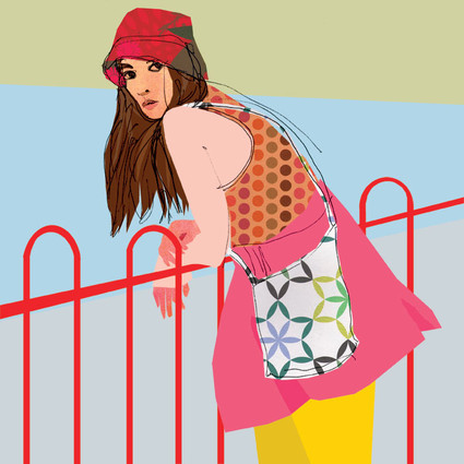 lean on the fence