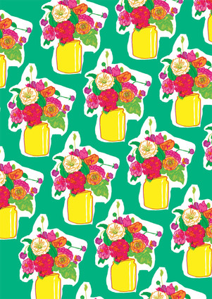 bright vases