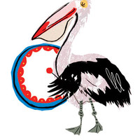 banging pelican
