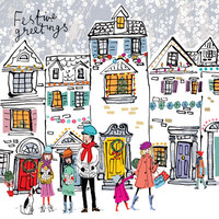 festive street