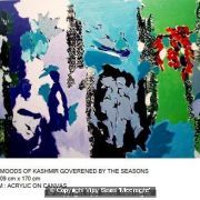 Moods of Kashmir goverened by seasons