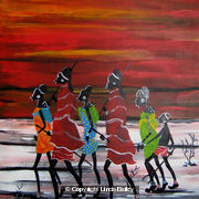 Maasai family