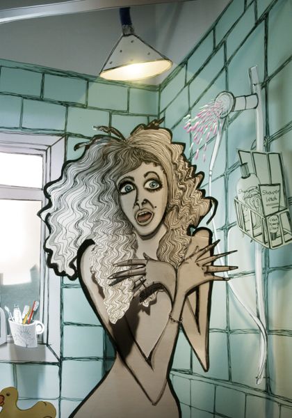 Paper Cut Shower