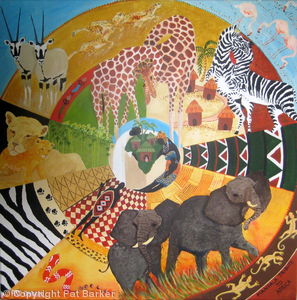 Mandala Tribute to Africa