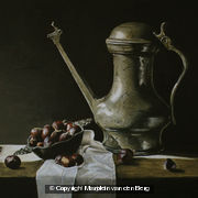 17th century Pewter Jan steen kan