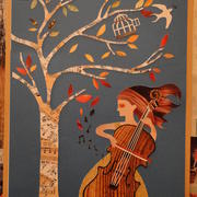 Girl with cello