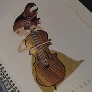 Girl playing cello