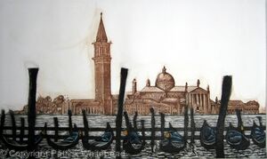 View of San Giorgio Maggiore. Venice