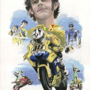Tribute poster Valentino Rossi