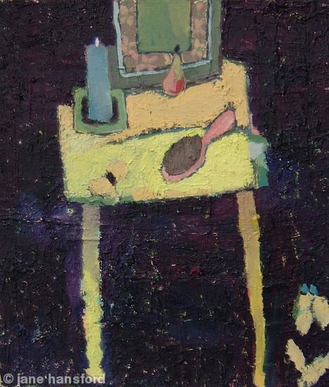 The yellow table