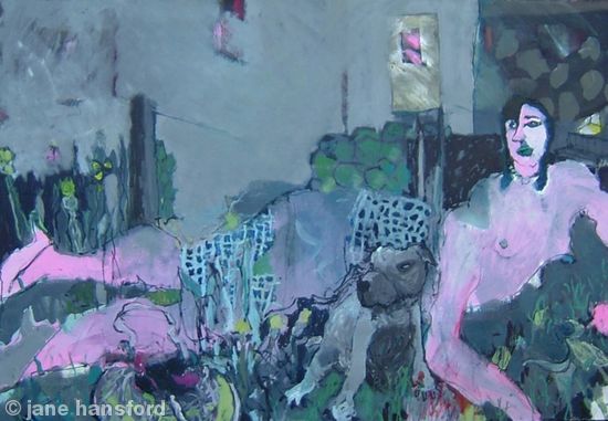 Woman and Dog