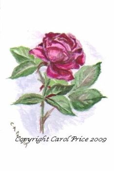 Original OSWOA Carmine rose Painting