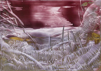 Encaustic Dreamscape IV