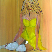 Yellow dress