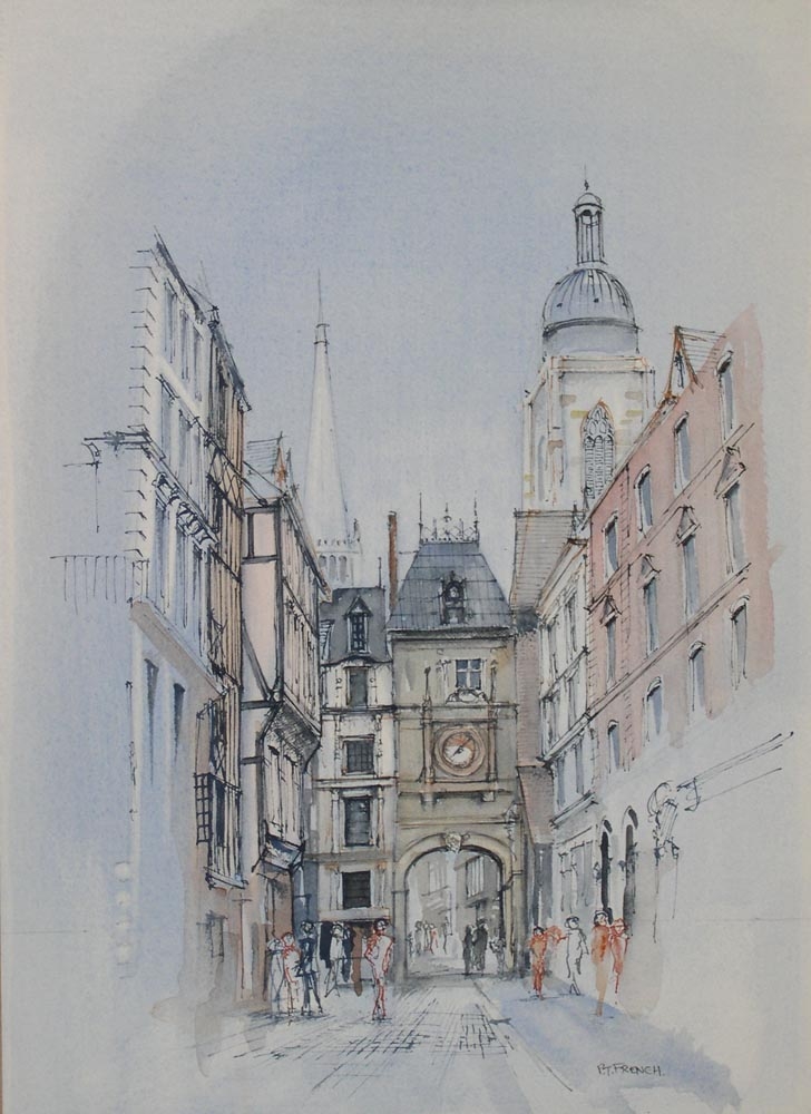Rouen, le Tour du Gros Horloge