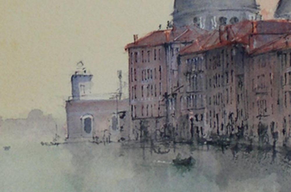 Salute from Accademia, detail.