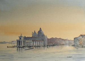 The Grand Canal and Salute.