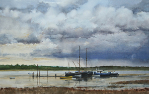 Pinmill, Suffolk, lowtide.