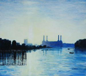 Battersea Reach, evening.