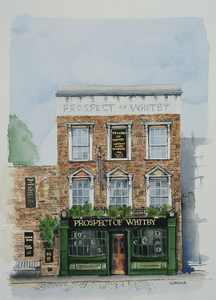 The Prospect of Whitby, Wapping, London.