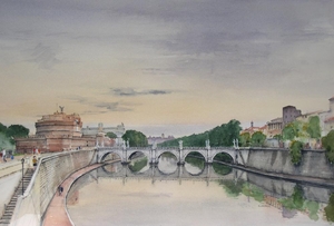 Ponte St. Angelo, Rome
