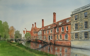 Mathematical Bridge, Queens College, Cambridge