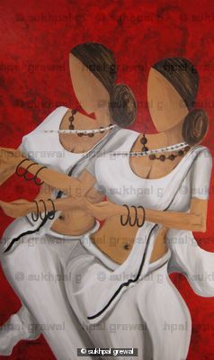 Dancers in White