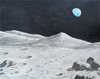 moon: footprints