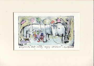Elephants Dont Really Enjoy Christmas