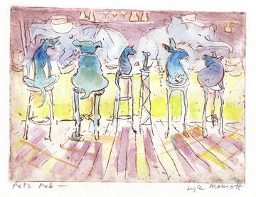 Pets Pub - 2nd etching