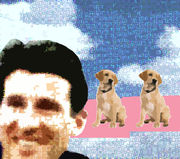 Sebastian Coe with Dogs