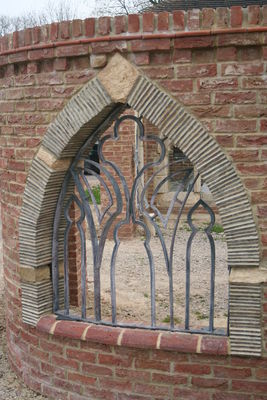 acid washed window grill